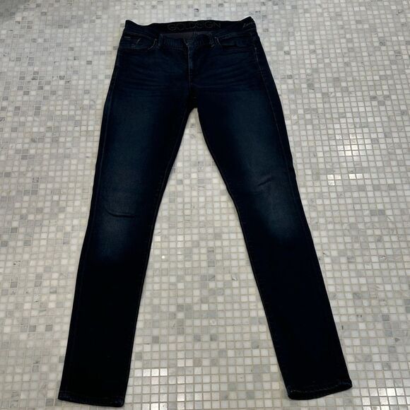 Goldsign Lure Dark Blue Wash Skinny Jeans - Picture 2 of 10